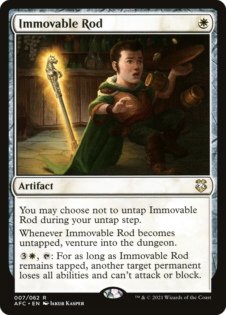 Immovable Rod (AFC-007) - Adventures in the Forgotten Realms Commander