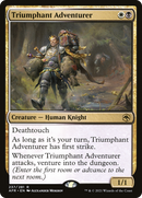 Triumphant Adventurer (AFR-237)  Foil - Adventures in the Forgotten Realms