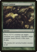Feral Contest (WWK-100)  Foil - Worldwake