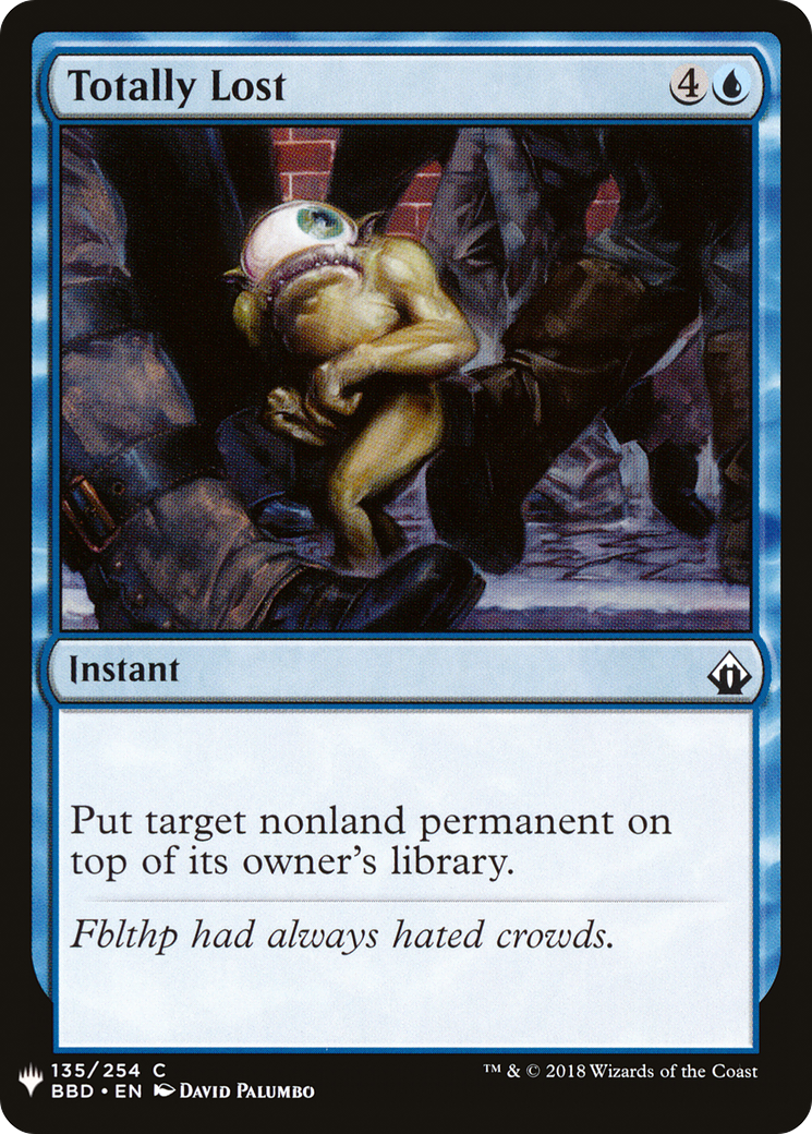 Totally Lost (LIST-135)  - The List