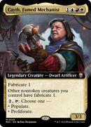 Cayth, Famed Mechanist (Extended Art) (M3C-026)  Foil - Modern Horizons 3 Commander: (Extended Art)