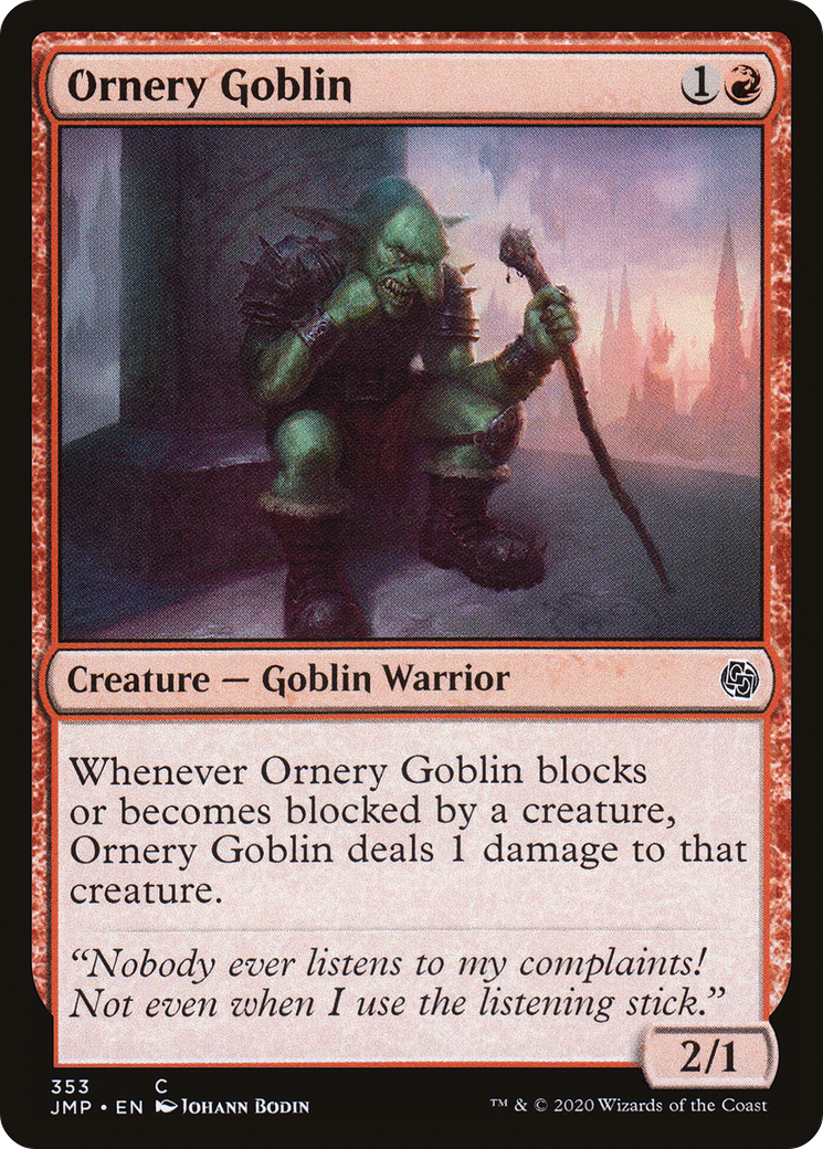 Ornery Goblin (JMP-353)  - Jumpstart