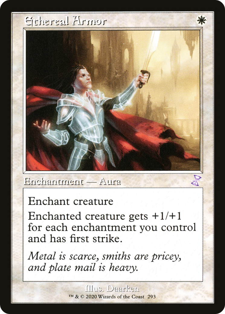 Ethereal Armor (TSR-293)  Foil - Time Spiral Remastered