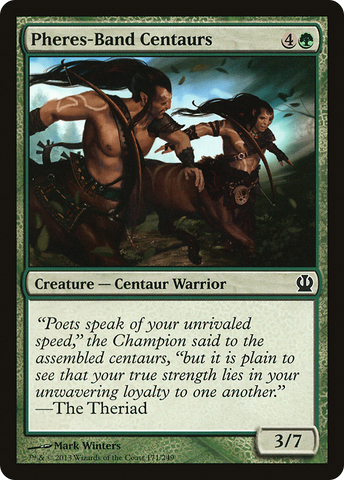 Pheres-Band Centaurs (THS-171)  Foil - Theros