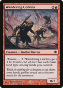 Wandering Goblins (CON-076)  Foil - Conflux