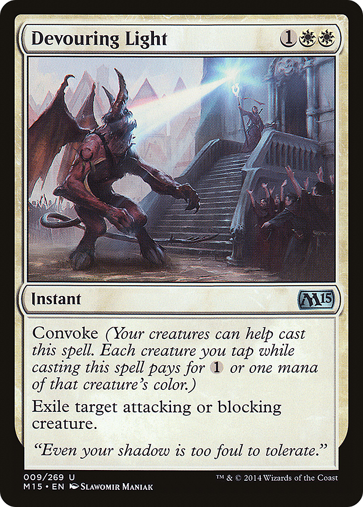 Devouring Light (M15-009)  - Magic 2015