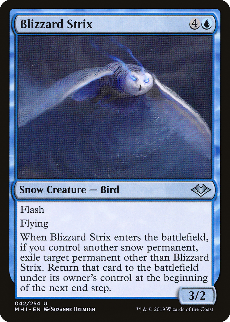 Blizzard Strix (MH1-042)  Foil - Modern Horizons