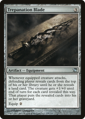Trepanation Blade (ISD-235)  Foil - Innistrad
