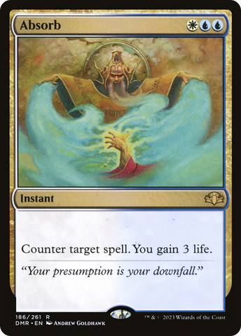 Absorb (DMR-186)  Foil - Dominaria Remastered