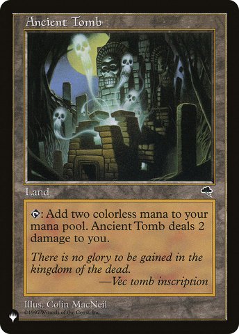 Ancient Tomb (LIST-)  - The List
