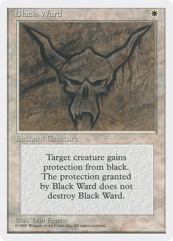 Black Ward (4ED-)  - Fourth Edition