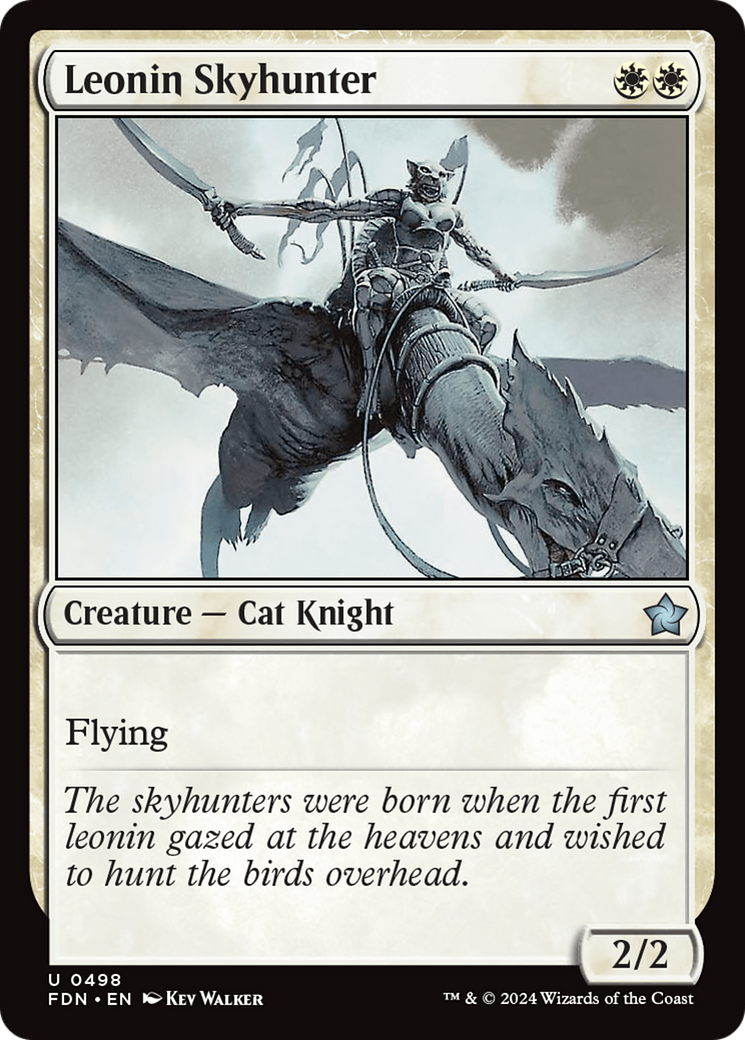 Leonin Skyhunter (FDN-498)  - Foundations