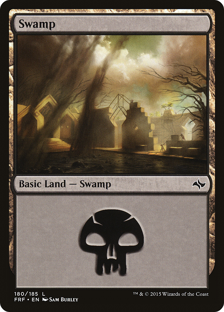 Swamp (180) (FRF-180)  Foil - Fate Reforged