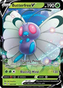 Butterfree V 001/189  - Holofoil SWSH03 Darkness Ablaze - Ultra Rare
