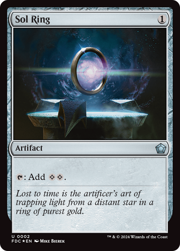 Sol Ring (FDC-002)  Foil - Foundations Commander
