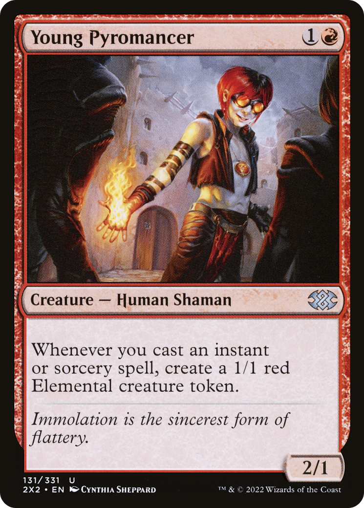 Young Pyromancer (2X2-131)  Foil - Double Masters 2022