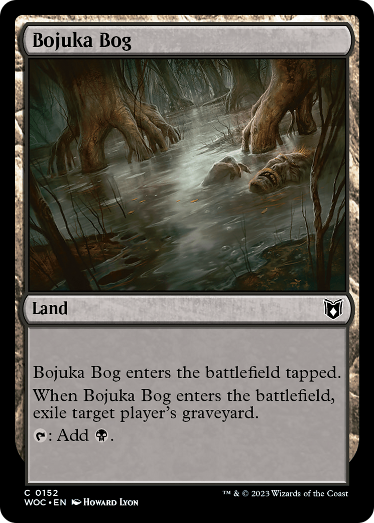 Bojuka Bog (WOC-152)  - Wilds of Eldraine Commander
