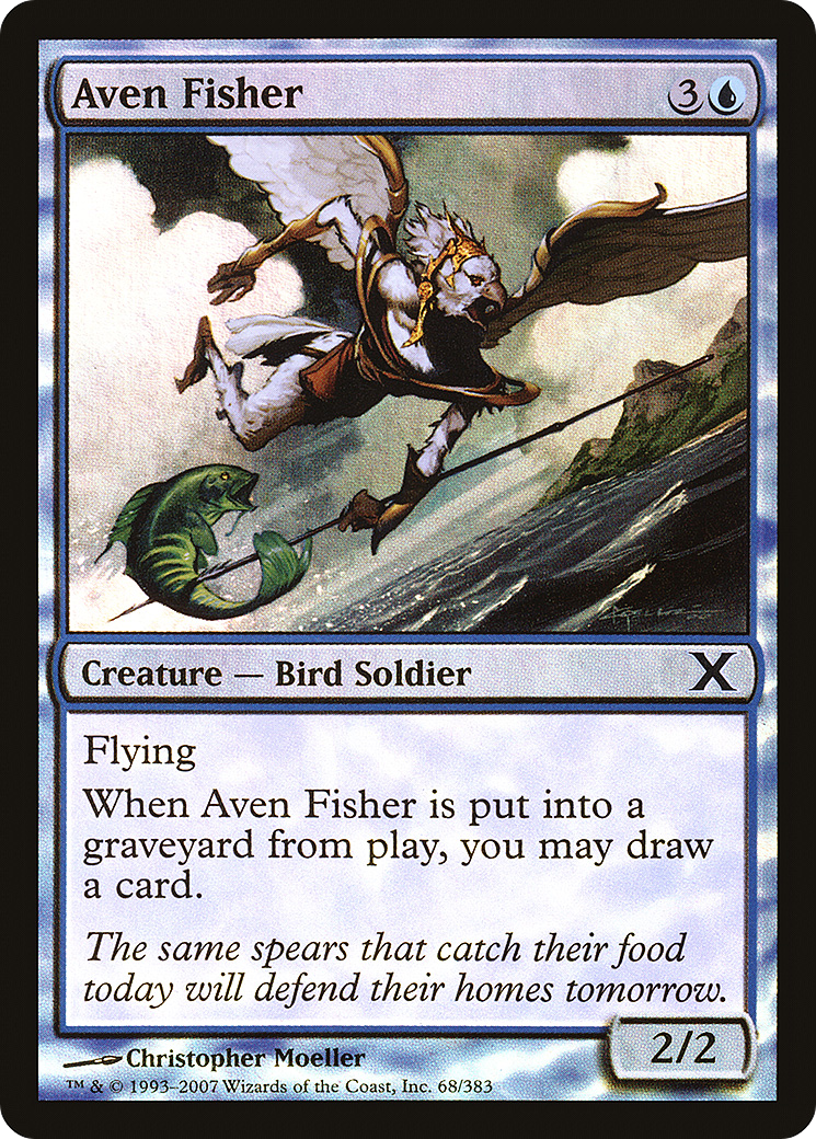 Aven Fisher (10E-68★)  Foil - Tenth Edition
