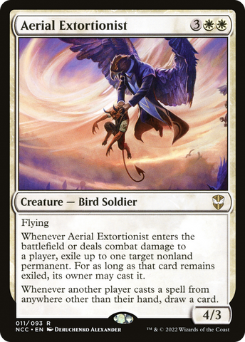 Aerial Extortionist (NCC-011)  - New Capenna Commander