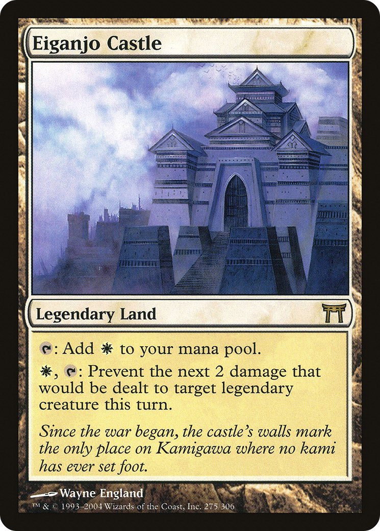 Eiganjo Castle (CHK-275)  - Champions of Kamigawa