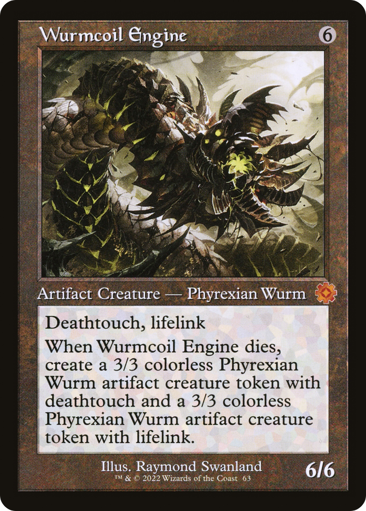 Wurmcoil Engine (BRR-063)  Foil - The Brothers' War Retro Artifacts