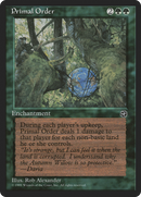 Primal Order (HML-)  - Homelands