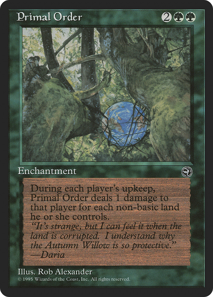 Primal Order (HML-)  - Homelands