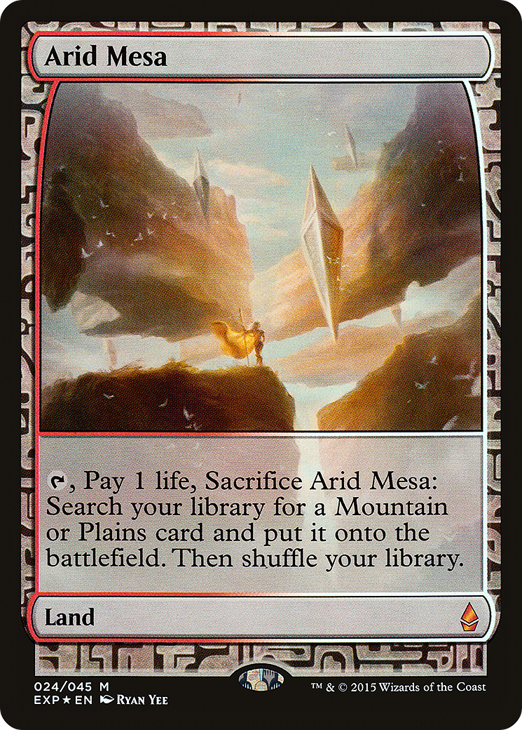 Arid Mesa (EXP-024)  Foil - Zendikar Expeditions