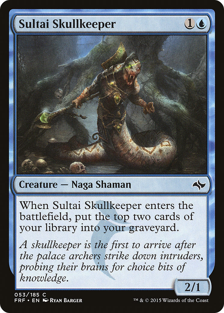 Sultai Skullkeeper (FRF-053)  Foil - Fate Reforged