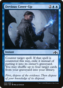 Devious Cover-Up (GRN-035)  Foil - Guilds of Ravnica