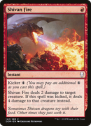 Shivan Fire (DOM-142)  - Dominaria