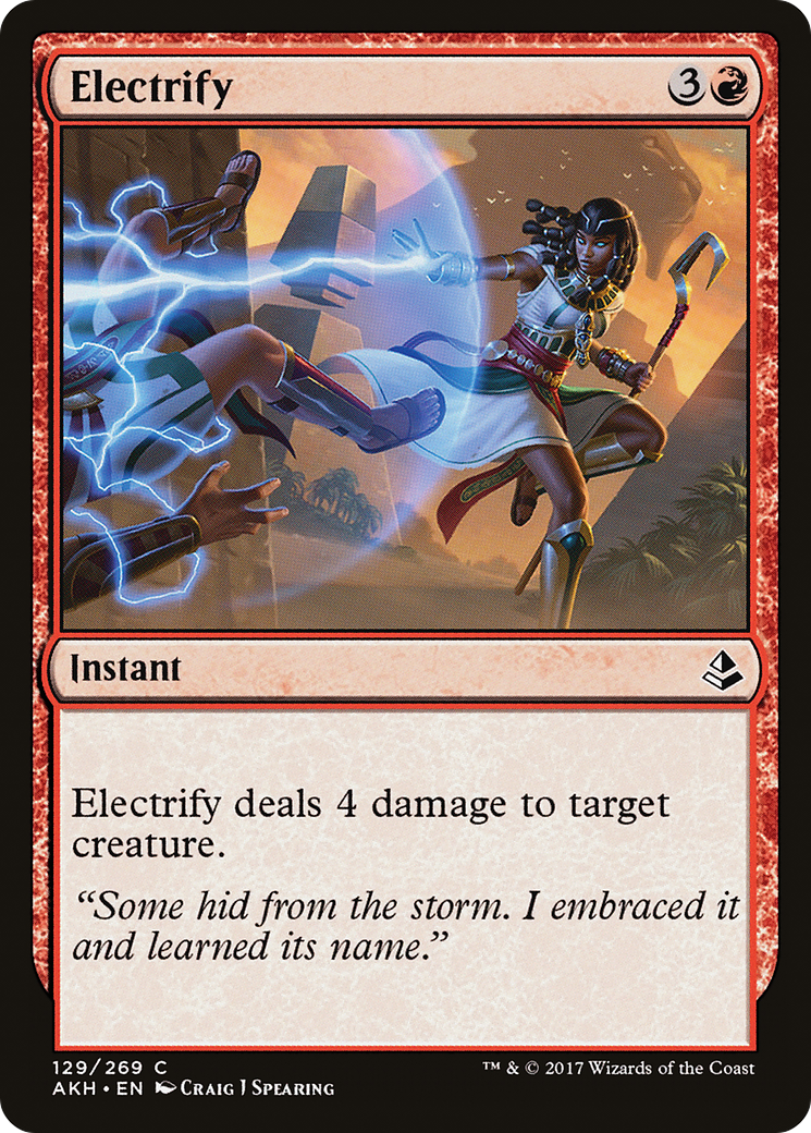 Electrify (AKH-129)  - Amonkhet