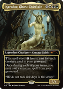 Karador, Ghost Chieftain (SLD-1646)  - Secret Lair Drop (Borderless)