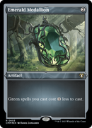 Emerald Medallion (CMM-603)  Etched Foil - Commander Masters