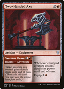 Two-Handed Axe (CLB-203)  Foil - Commander Legends: Battle for Baldur's Gate