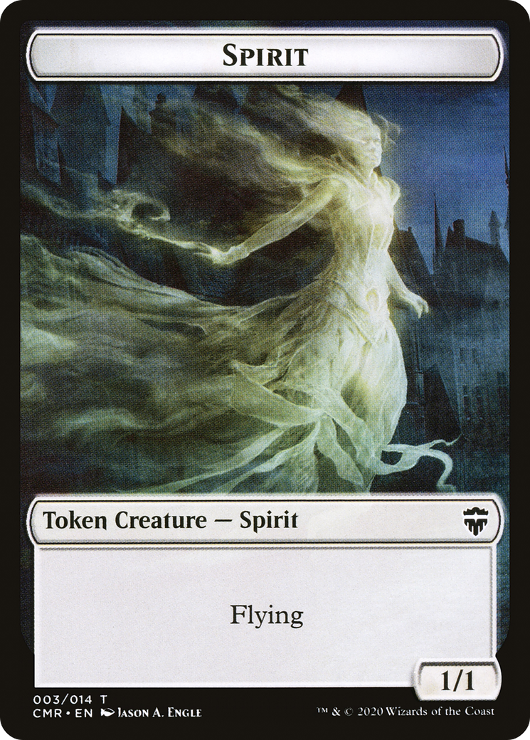 Spirit Token (CMR-003) - Commander Legends Tokens