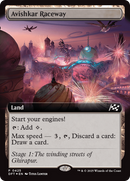 Avishkar Raceway (Extended Art) (DFT-425)  Foil - Aetherdrift: (Extended Art)