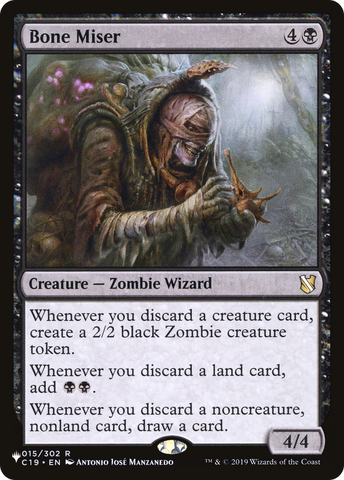 Bone Miser (LIST-015/302)  - The List