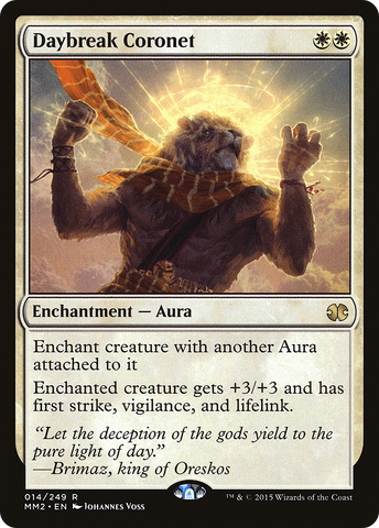 Daybreak Coronet (MM2-014)  Foil - Modern Masters 2015