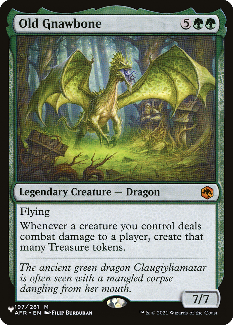 Old Gnawbone (LIST-197/281)  - The List