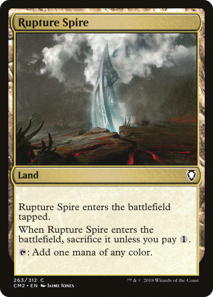 Rupture Spire (CM2-263)  - Commander Anthology Volume II