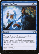 Out of the Way (SNC-052)  Foil - Streets of New Capenna