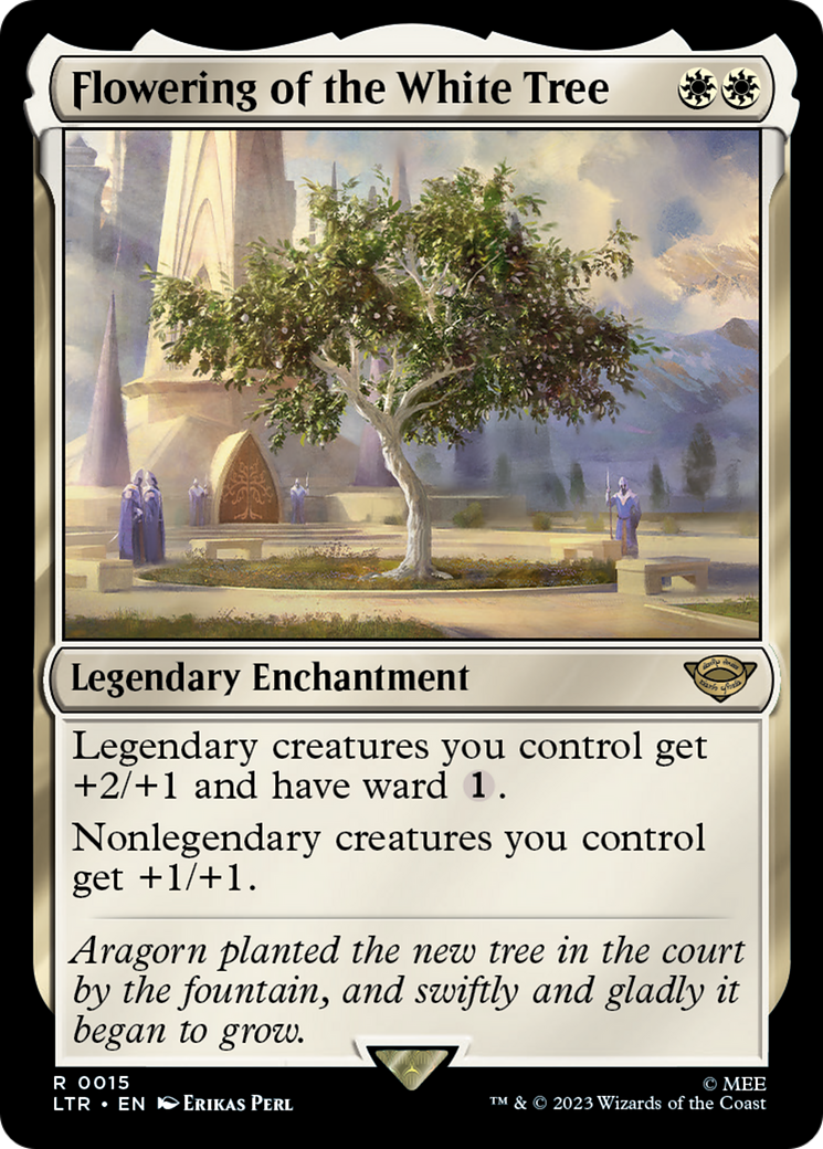 Flowering of the White Tree (LTR-015)  - The Lord of the Rings: Tales of Middle-earth