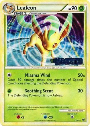 Leafeon 017/90  - Holofoil HGSS Promos - Promo