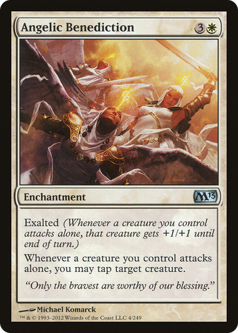 Angelic Benediction (M13-004)  - Magic 2013