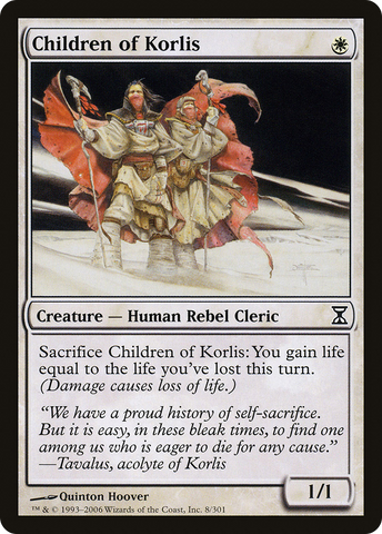 Children of Korlis (TSP-008)  - Time Spiral
