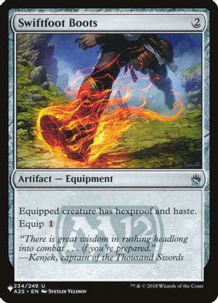 Swiftfoot Boots (A25) (LIST-234/249)  - The List Reprints