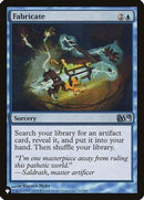 Fabricate (LIST-52/249)  - The List Reprints