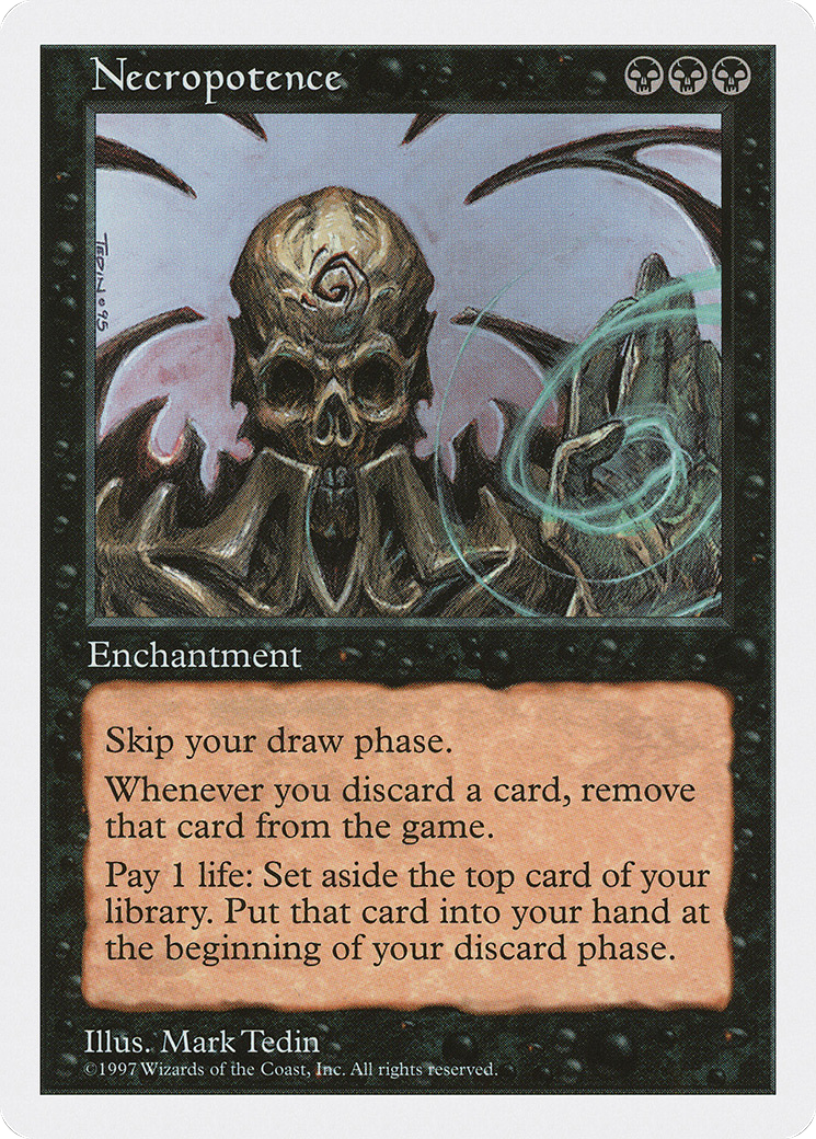 Necropotence (5ED-)  - Fifth Edition