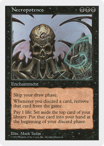 Necropotence (5ED-)  - Fifth Edition